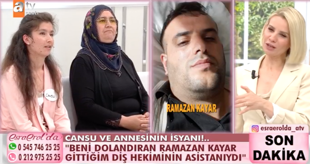 esra erol da ramazan kayar kimdir ramazan kayar olayi nedir